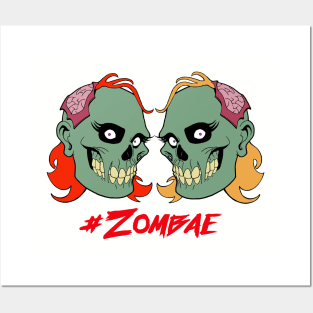 #Zombae Girls Posters and Art